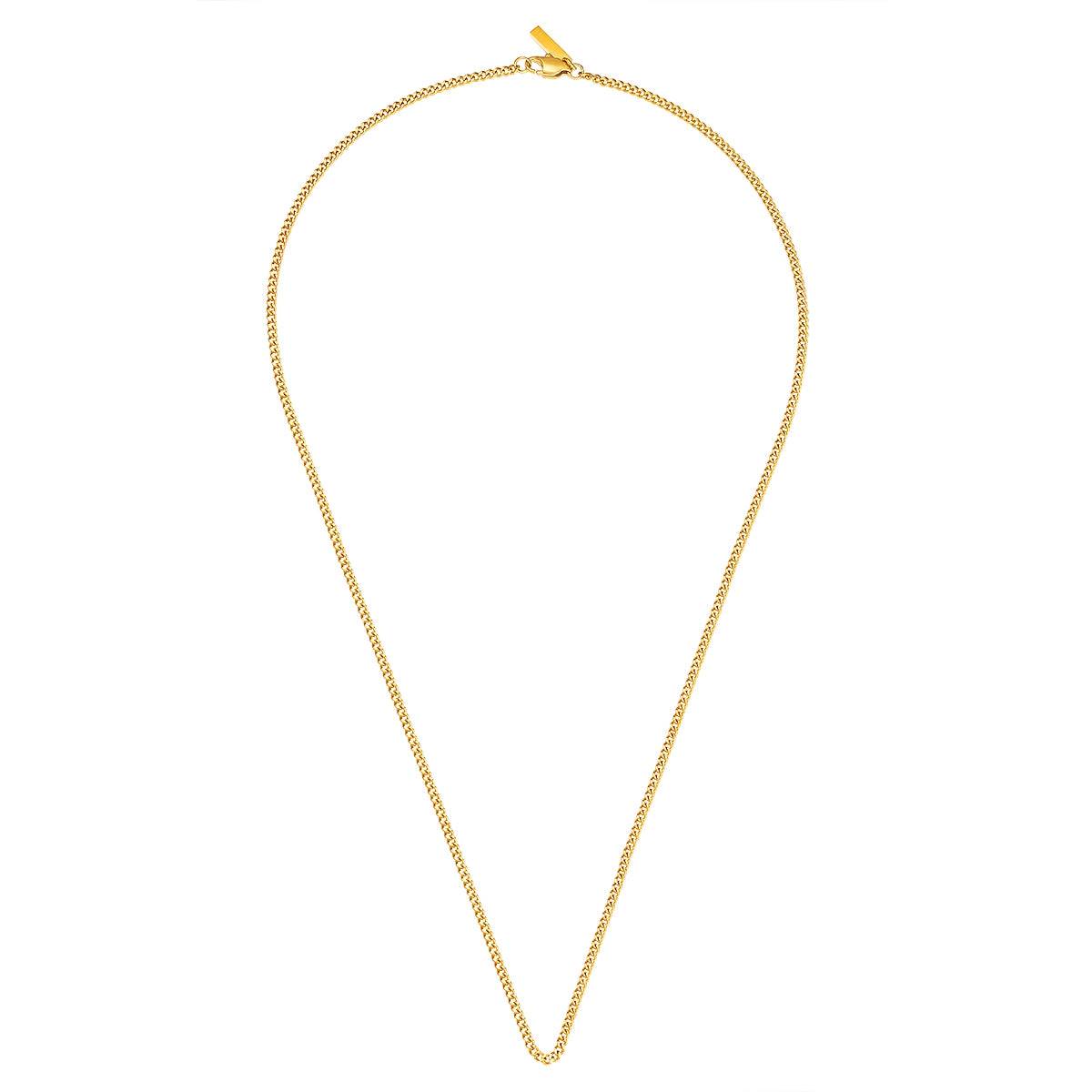 Kette Edelstahl gelbgold