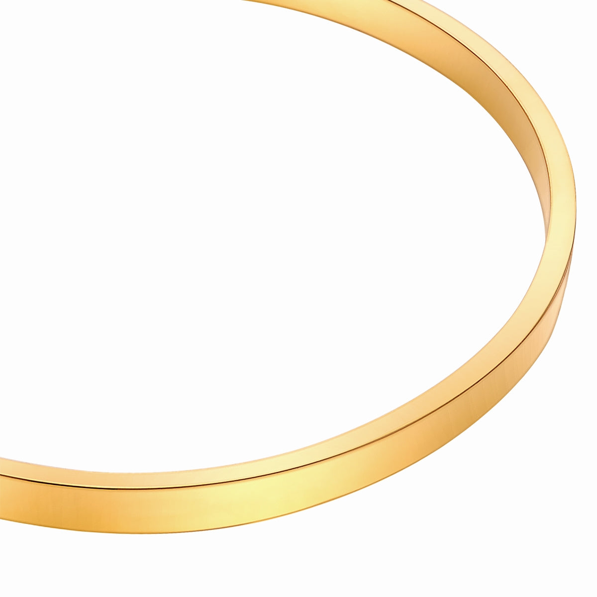 Armreif Edelstahl gelbgold