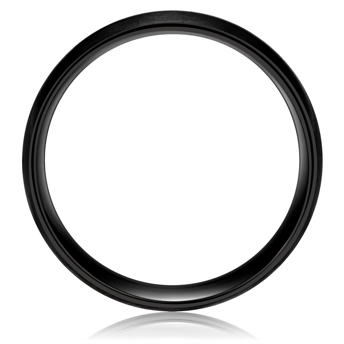 Ring Edelstahl schwarz