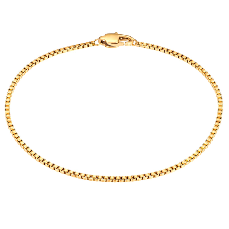 Armband Edelstahl gelbgold