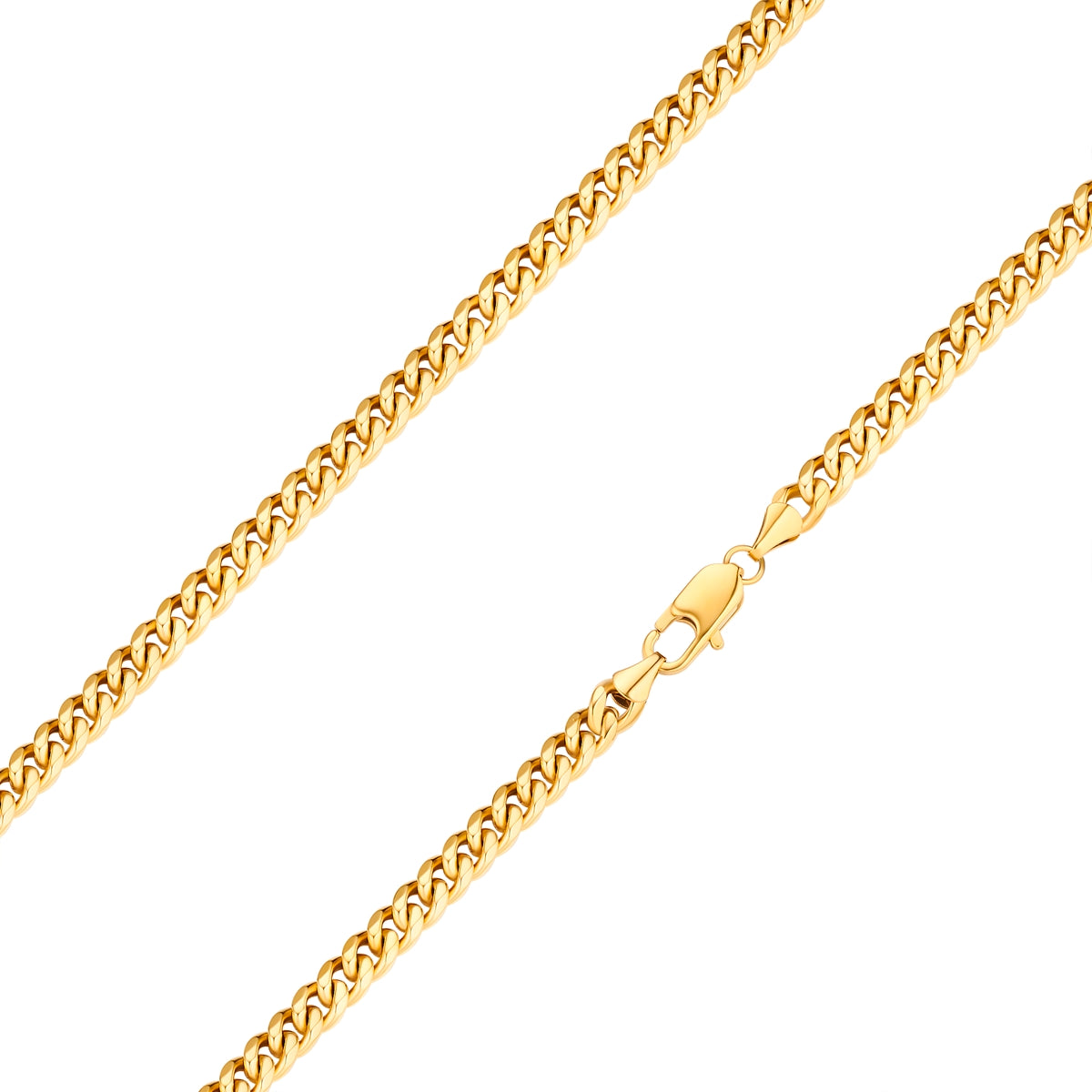 Kette Edelstahl gelbgold
