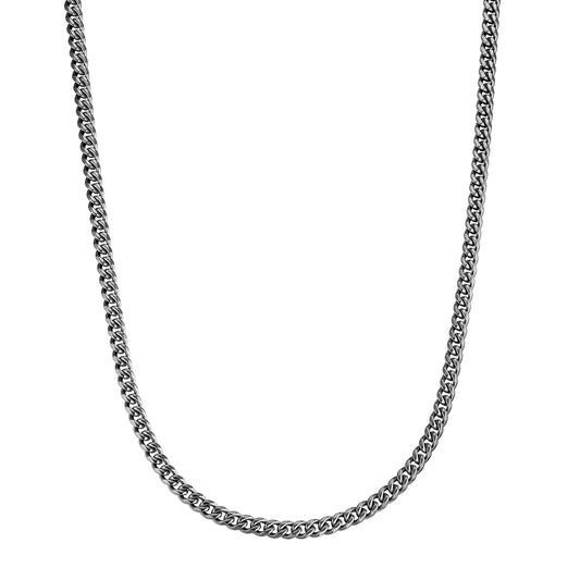 Kette Edelstahl gunmetal
