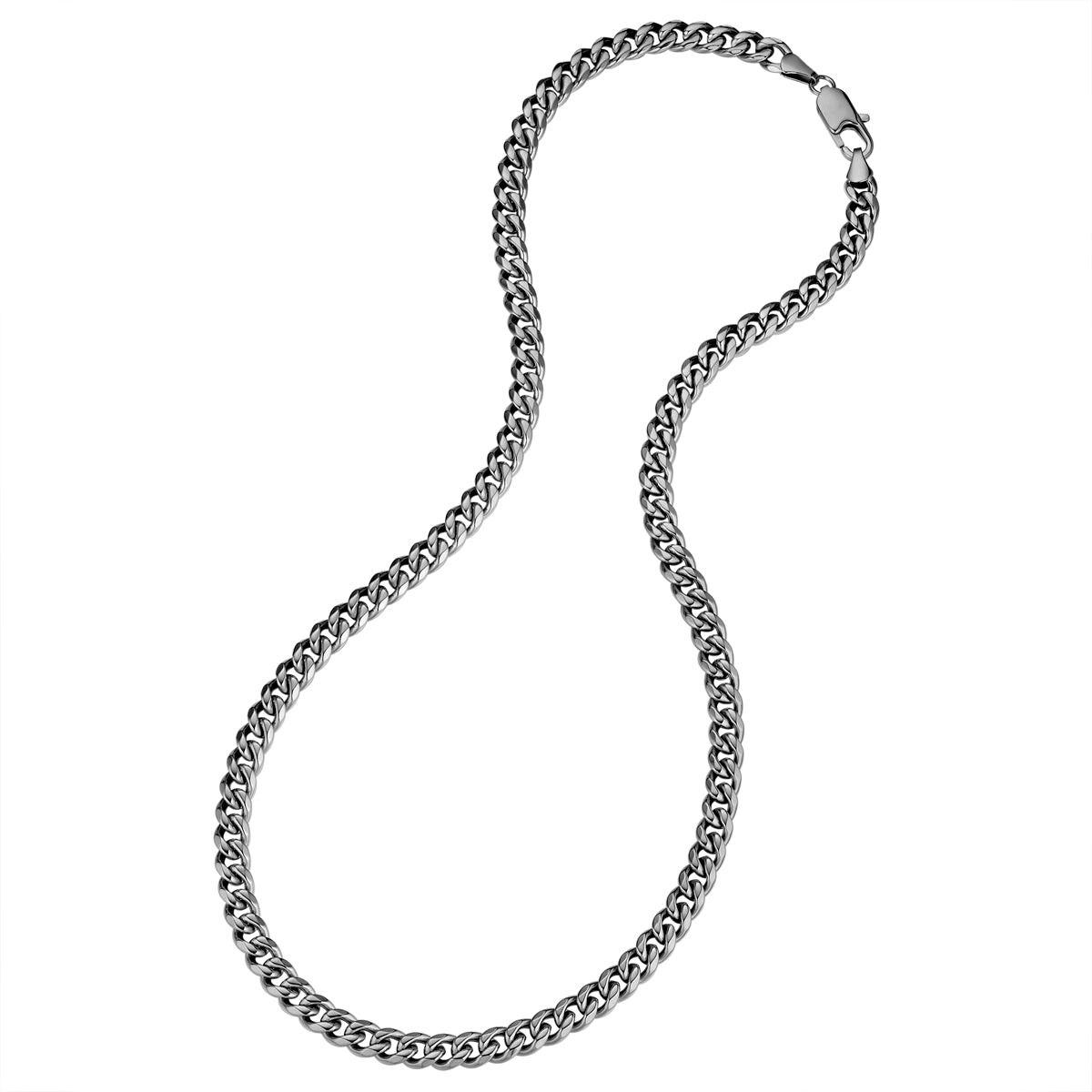 Kette Edelstahl gunmetal