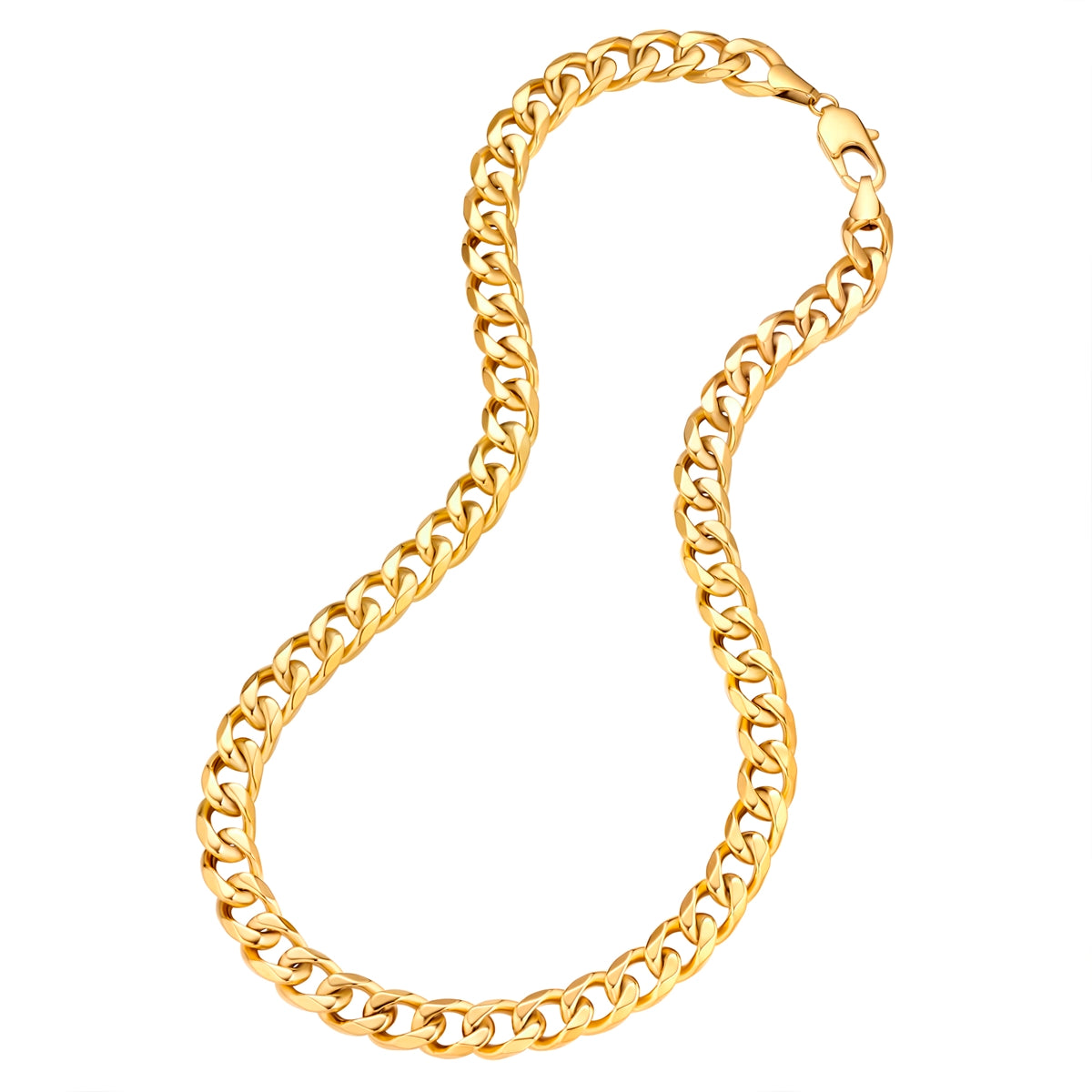 Kette Edelstahl gelbgold