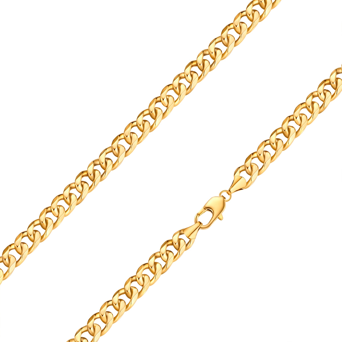 Kette Edelstahl gelbgold