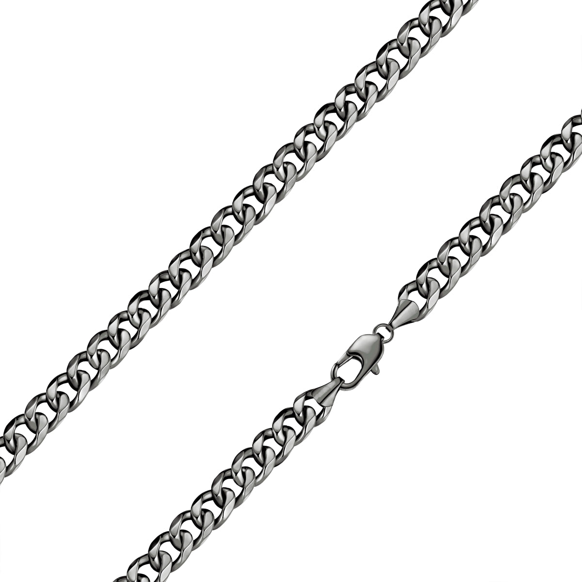 Kette Edelstahl gunmetal