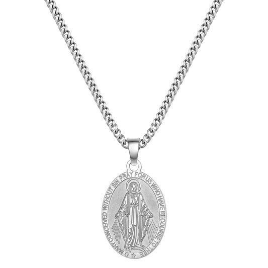 Kette mit Anhänger Edelstahl