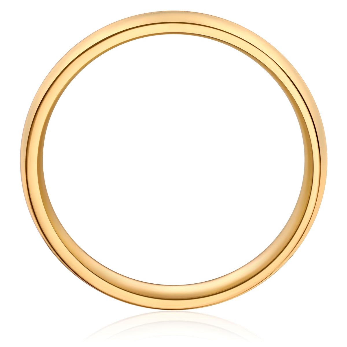 Ring Edelstahl gelbgold