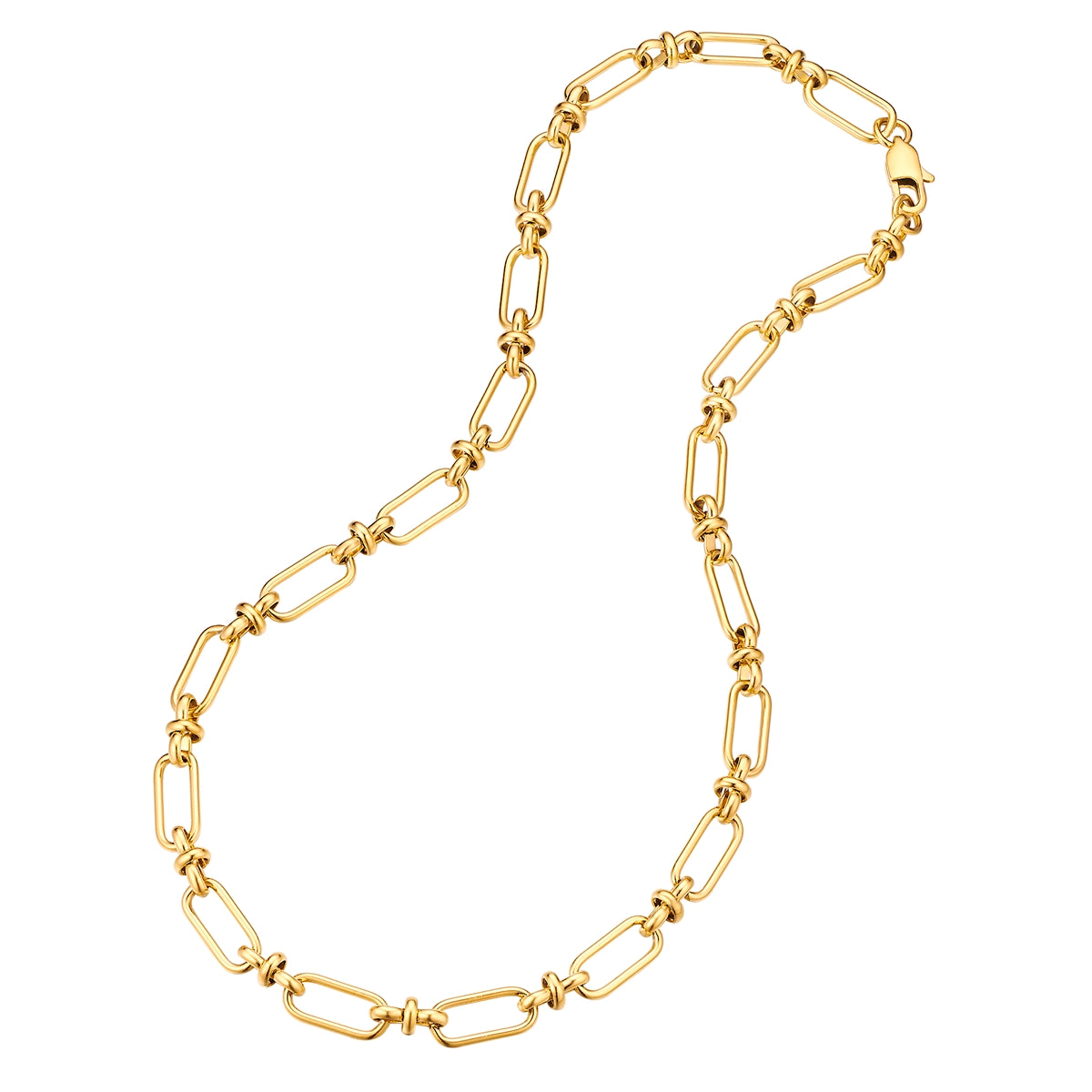 Kette Edelstahl gelbgold