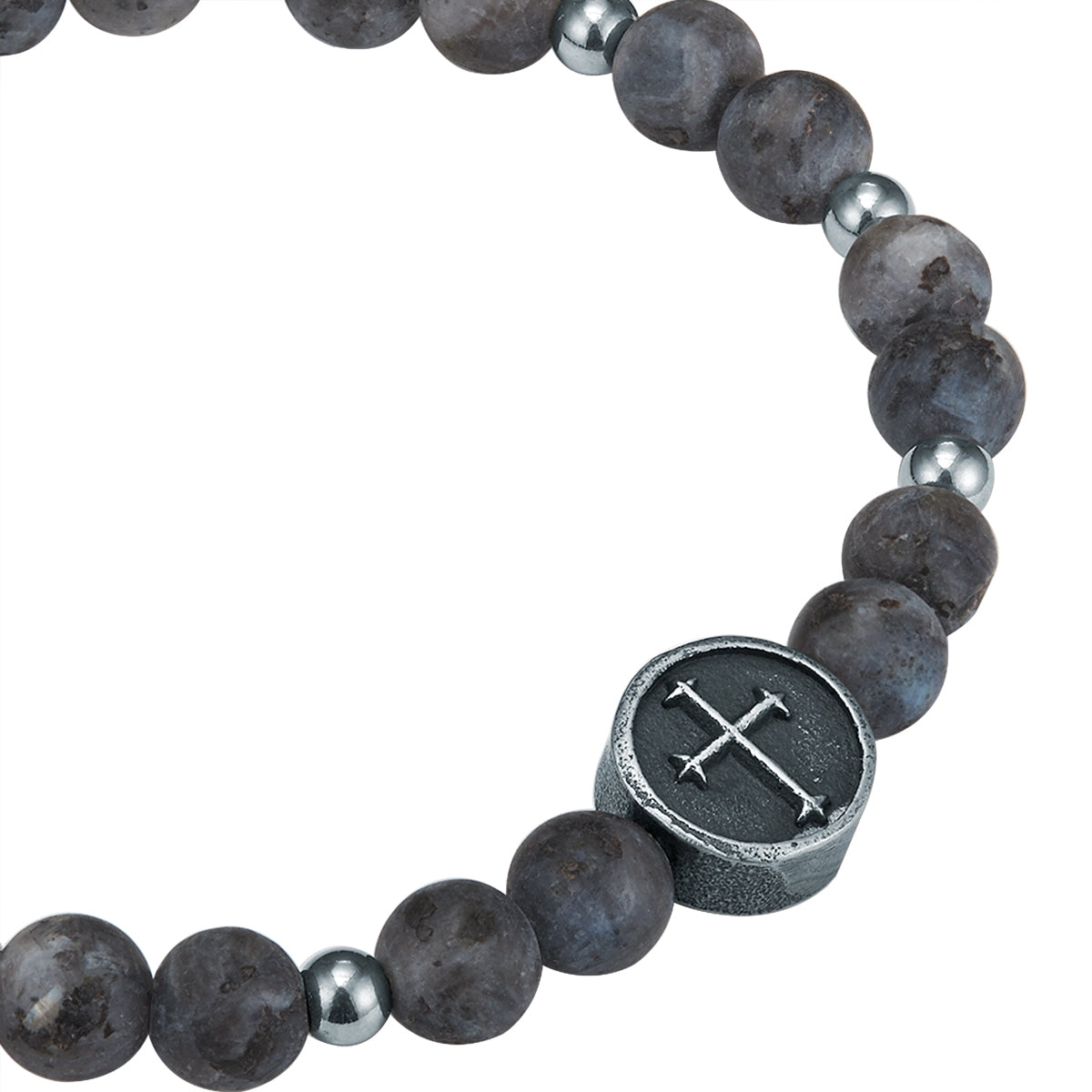 Armband Jade grau