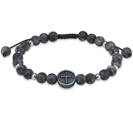 Armband Jade grau