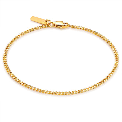 Armband Edelstahl gelbgold
