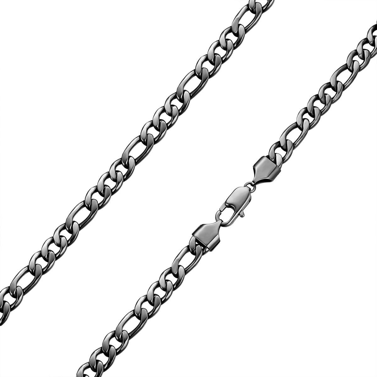 Kette Edelstahl gunmetal