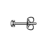 Ohrstecker Edelstahl gunmetal