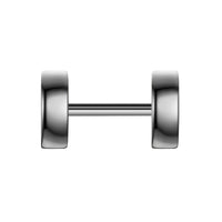 Ohrstecker Edelstahl gunmetal