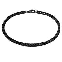 Armband Edelstahl schwarz