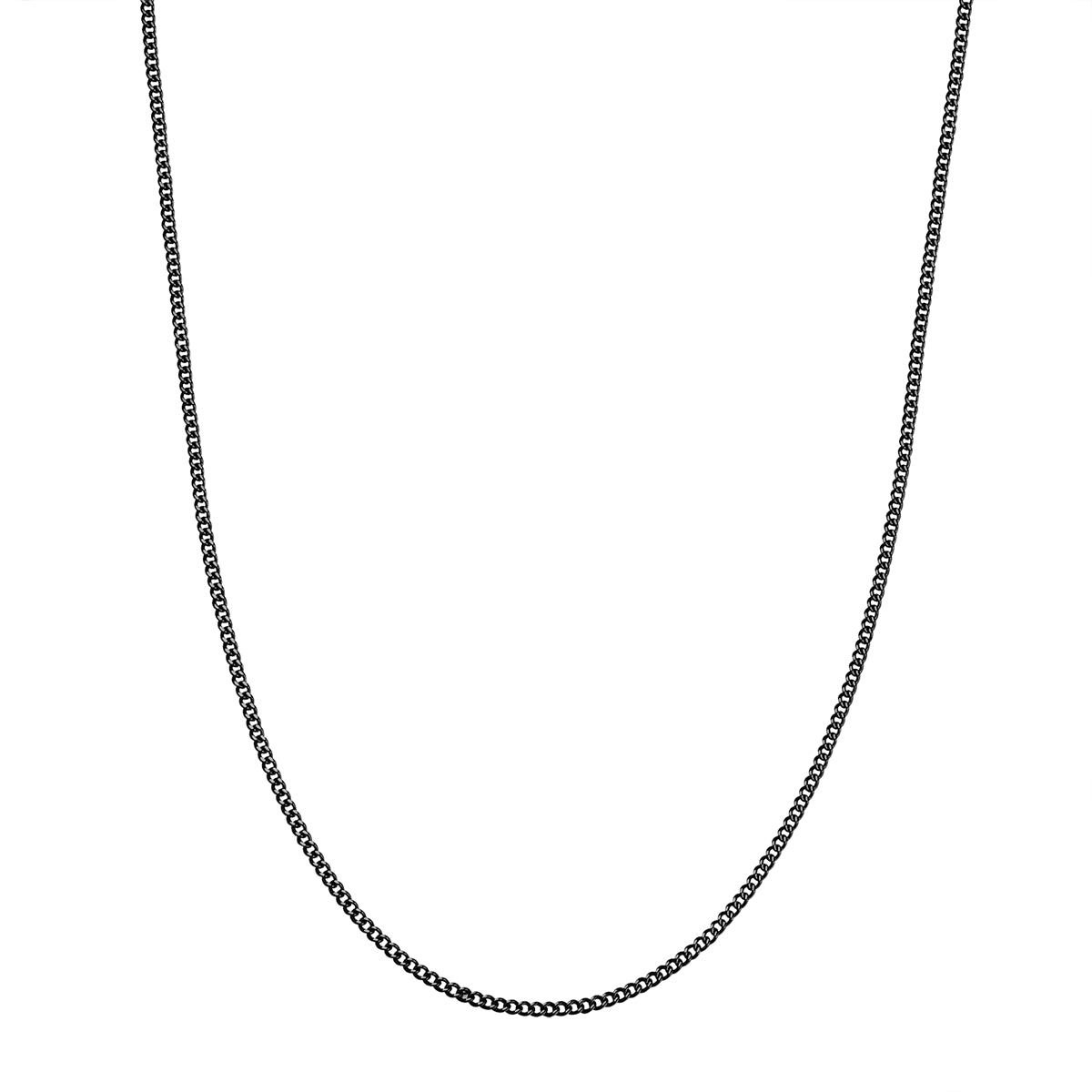 Kette Edelstahl schwarz