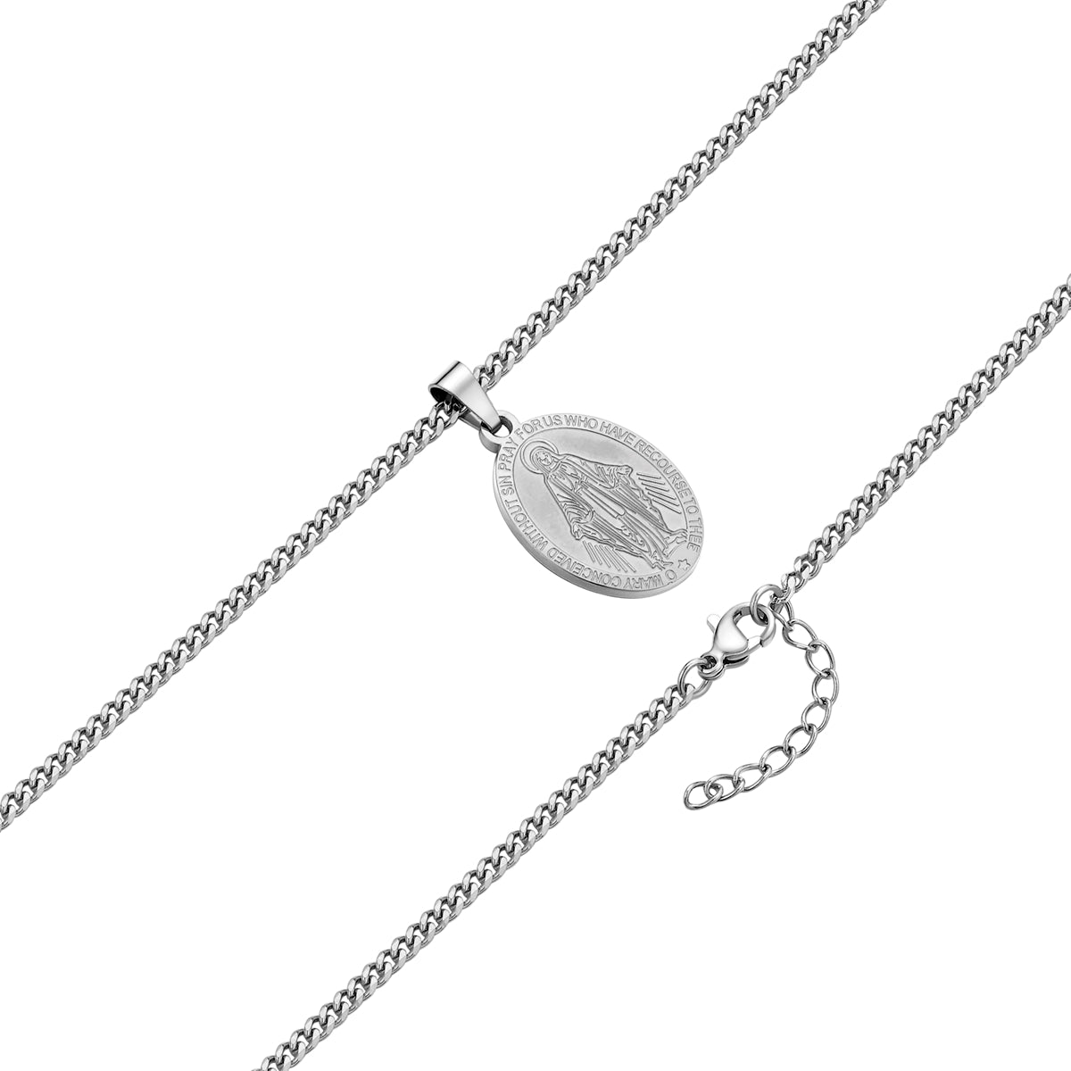 Kette mit Anhänger Edelstahl