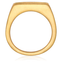 Ring Edelstahl gelbgold