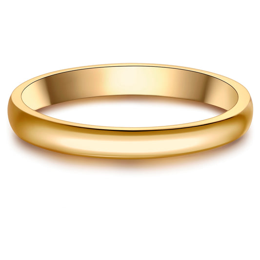 Ring Edelstahl gelbgold