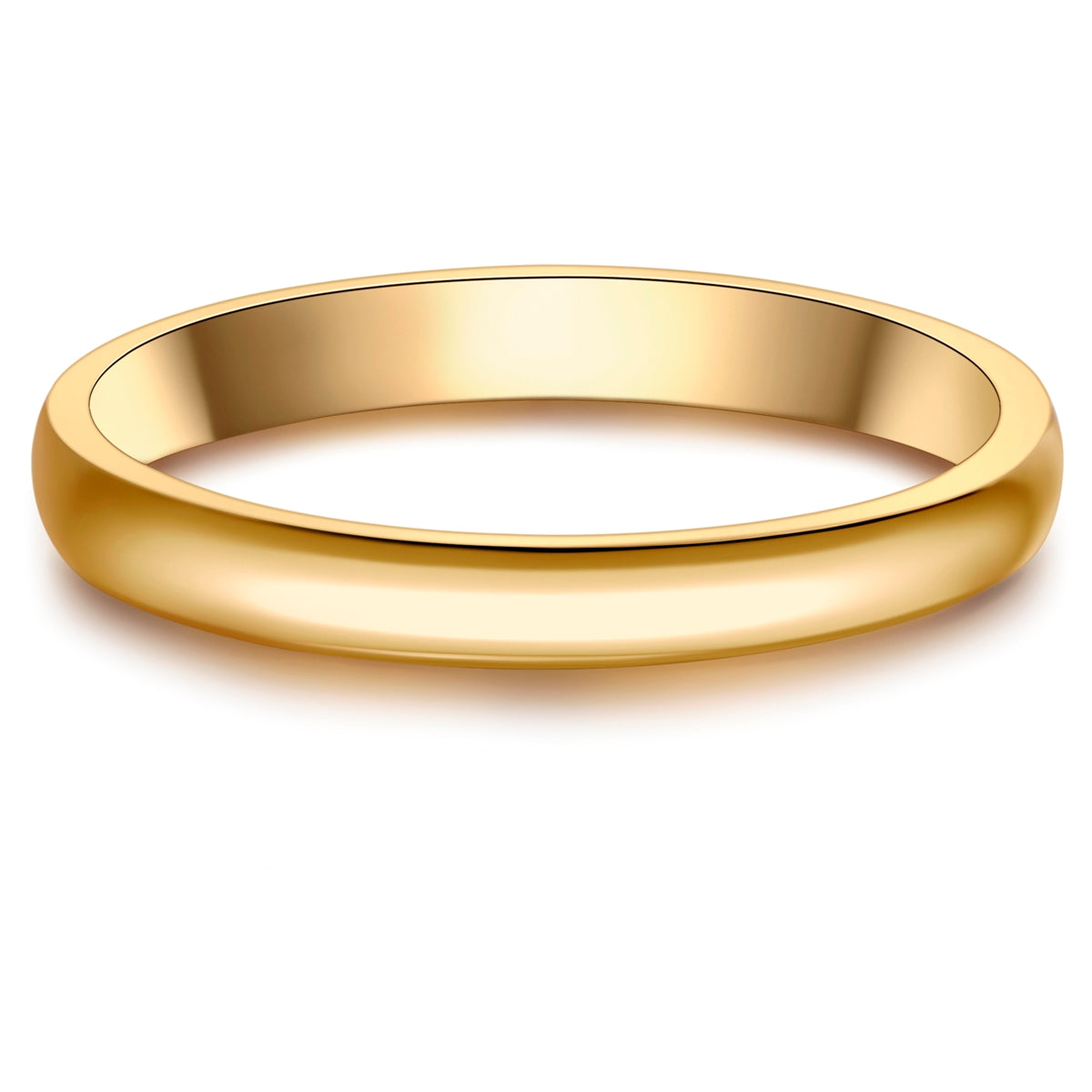 Ring Edelstahl gelbgold