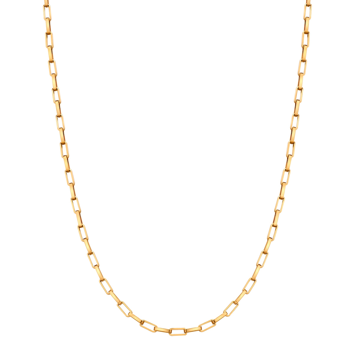 Kette Edelstahl gelbgold