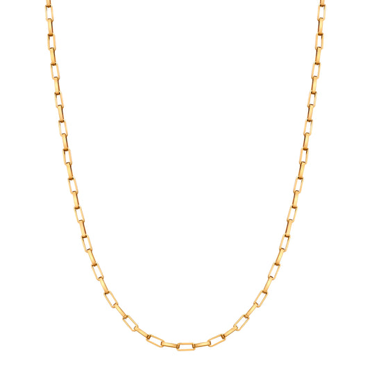 Kette Edelstahl gelbgold