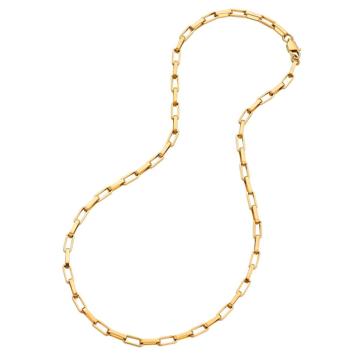 Kette Edelstahl gelbgold