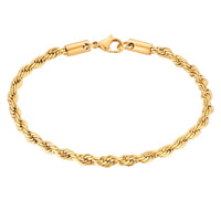 Armband Edelstahl gelbgold