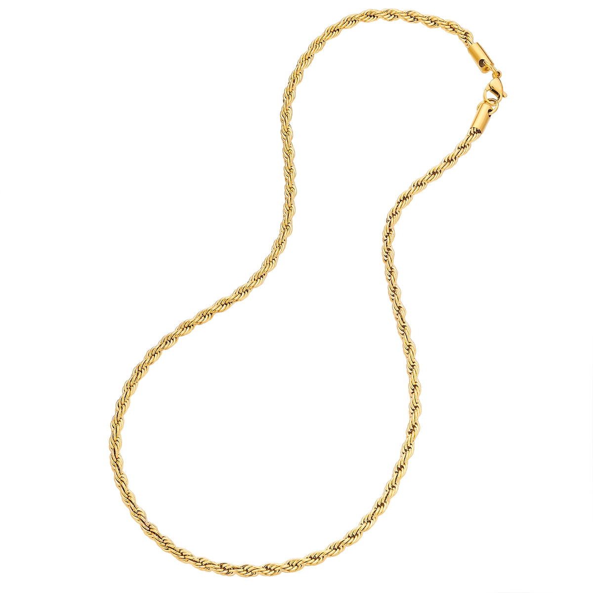 Kette Edelstahl gelbgold