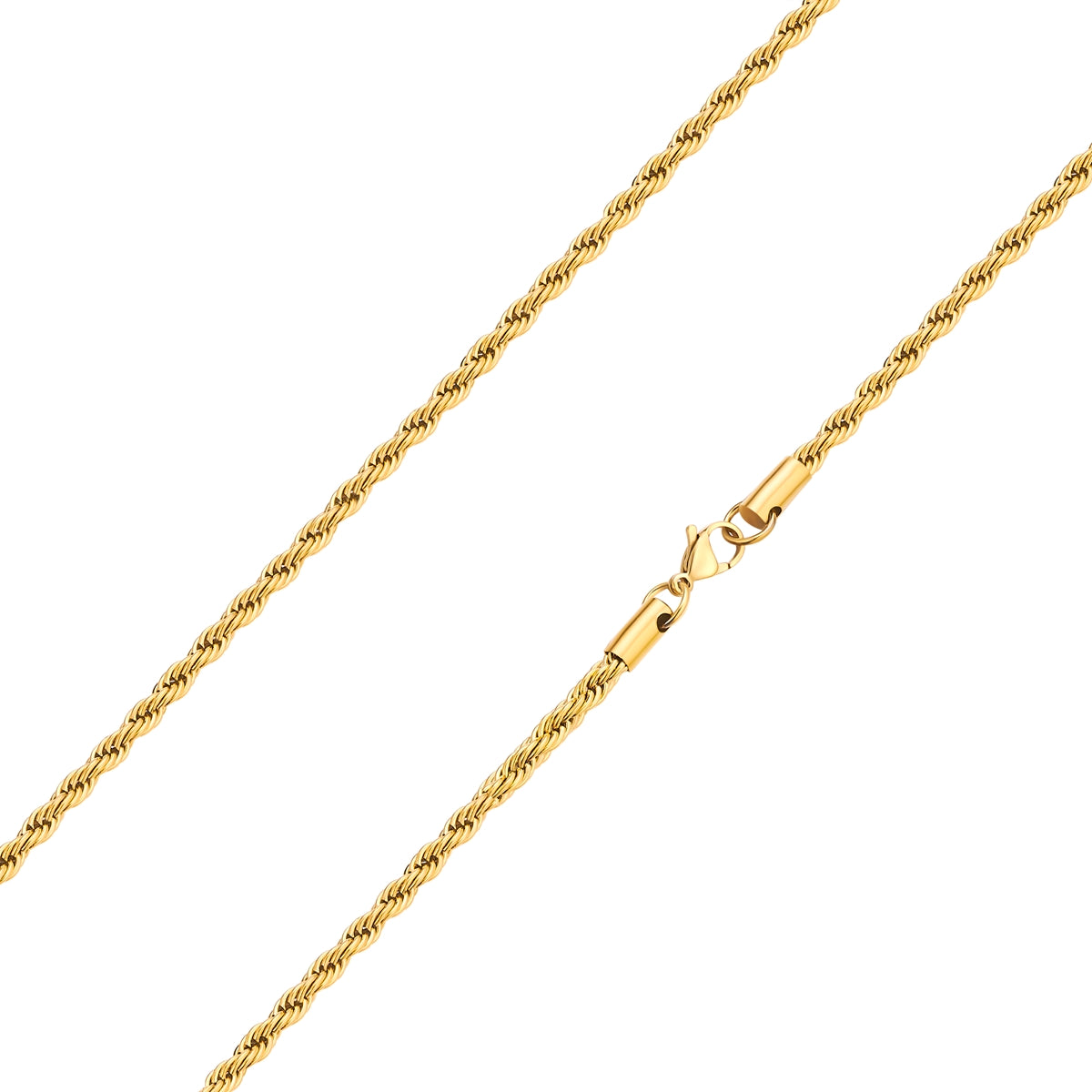 Kette Edelstahl gelbgold