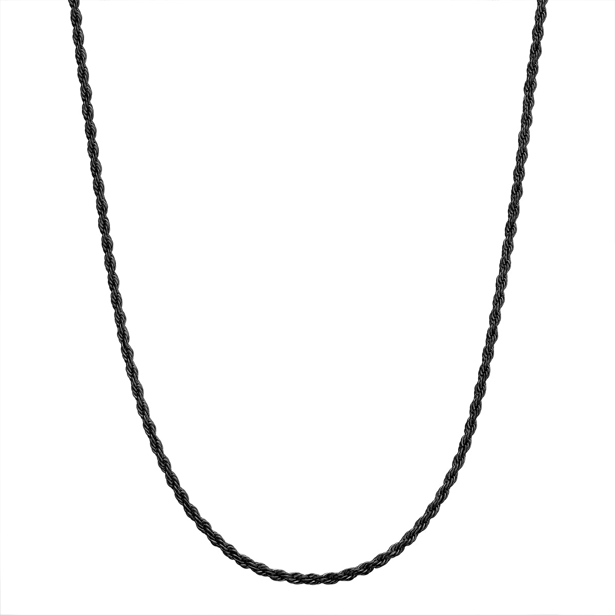 Kette Edelstahl schwarz