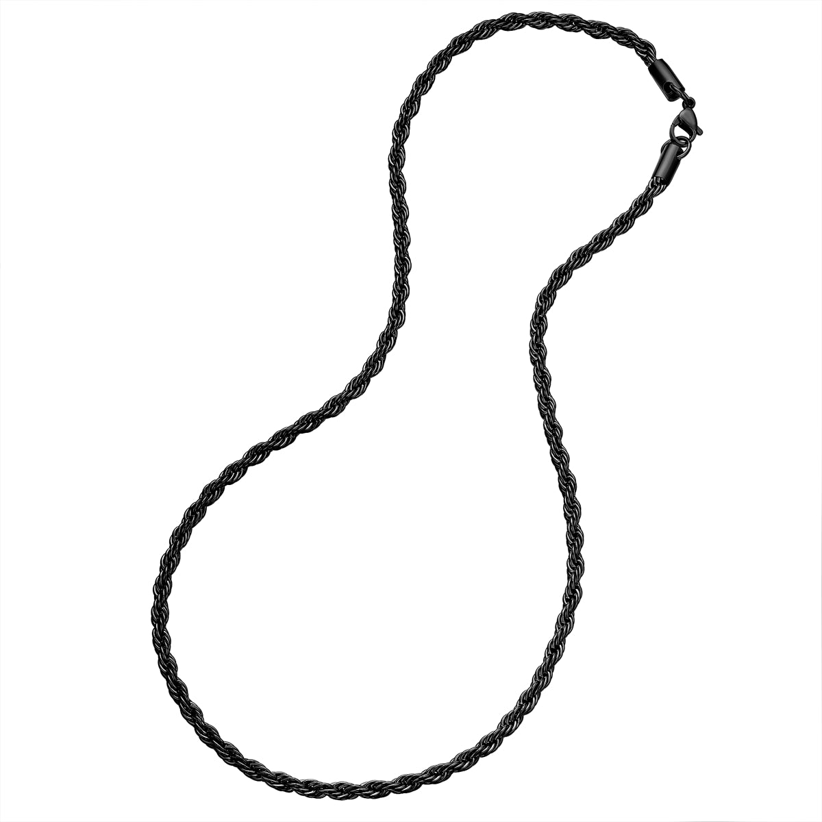 Kette Edelstahl schwarz