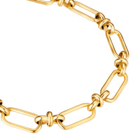 Armband Edelstahl gelbgold