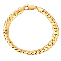 Armband Edelstahl gelbgold