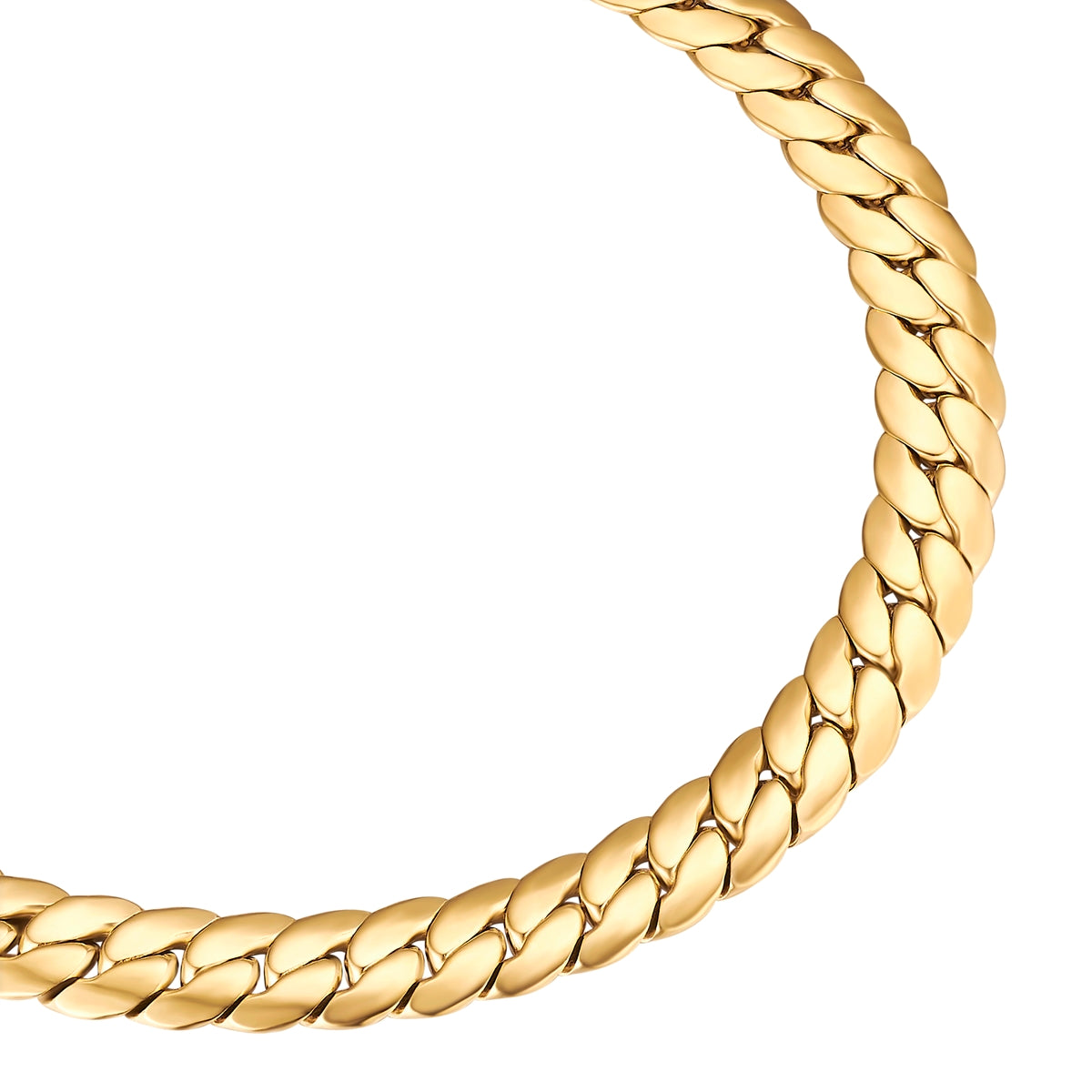 Armband Edelstahl gelbgold
