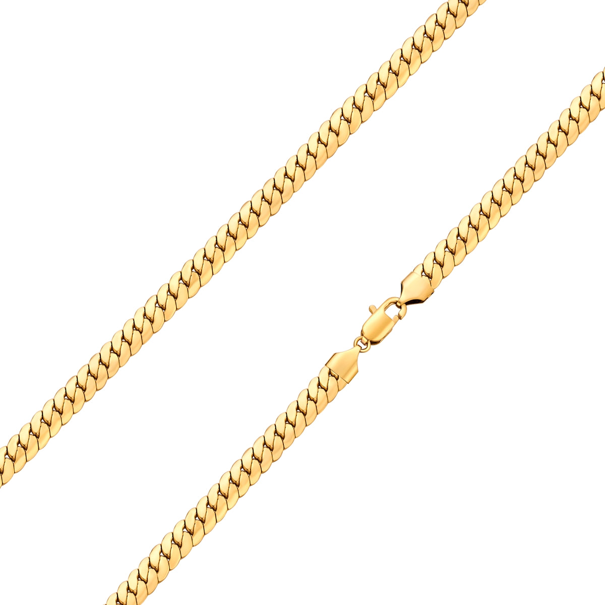 Kette Edelstahl gelbgold