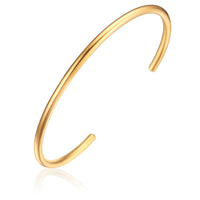 Armreif Edelstahl gelbgold