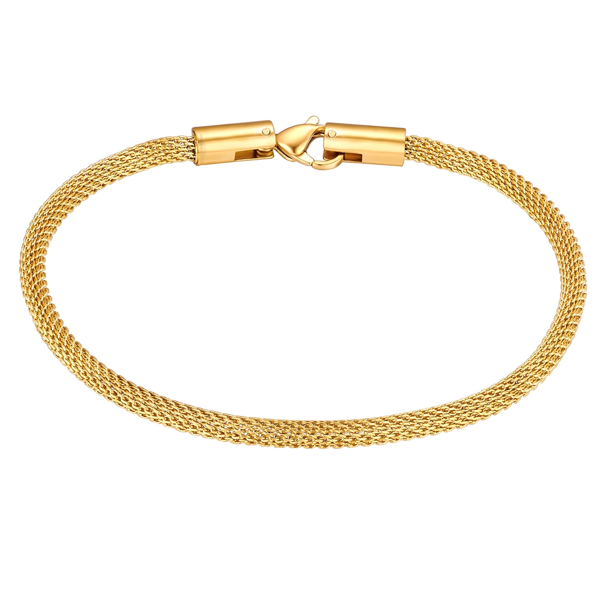 Armband Edelstahl gelbgold